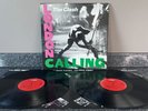 VINYL LP THE CLASH LONDON CALLING RARE RED LABELS ORIGINAL INNERS  1986  EX/EX
