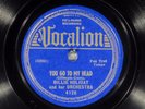 78 RPM -- Billie Holiday, Vocalion 4126 