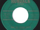 very rare GARAGE The Kon-Taks One Of These Days 45 visual vg-/vg- plays fine '66