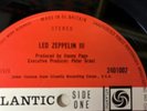 Led Zeppelin III PETER GRANT CREDIT A5/ B5 plum label