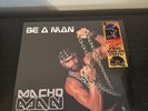 Macho Man Randy Savage - Be a Man Purple Vinyl Record Story Day New Sealed Free