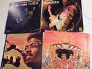 4 LPs Jimi Hendrix Axis Bold As Love, More Experience Vol 2 Import, Smash Hits+1