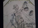 Metallica ...And Justice For All. 2-LP Australian Pressing 1988 Vinyl Record