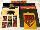 KISS The Originals Japan 3LP Vinyl Vintage Complete OBI Cards Sticker Aucoin Ace