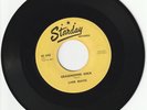 LINK DAVIS 45 rpm record GRASSHOPPER ROCK great 2-sider rocker