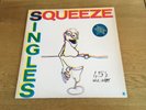 SQUEEZE Singles 45s And Under LP 1982 Rock EXC/EXC  LYRICS  Cool For Cats A&M