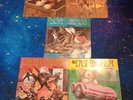 GREMLINS Original 1984 Book and Record Set of 5 Vinyl 45 Childrens Gizmo Mogwai