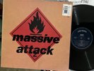 MASSIVE ATTACK - BLUE LINES - ORIGINAL 1991 UK WILD BUNCH LP vinyl album VG/VG+