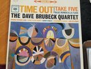 Vinyl Time Out Featuring Take Five Blue Eondo A La Turk Dave Brubeck Quartet