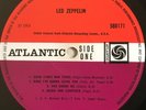 LED ZEPPELIN 1 VINYL LP Red/Maroon Atlantic label 588 171