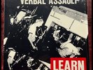 Verbal Assault Learn Positive Force Records NO. 7 EP 1986 Shrink Wrap Price Tag