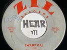 Killer LA Rockabilly Shaker /Popcorn 45 TOMMY BELL Swamp Gal /Midnight ZIL rare