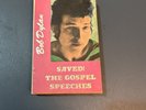 Bob Dylan Saved   The Gospel Speeches RARE Book w/Dust Jacket