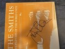 The Smiths Johnny Marr Signed 12” Vinyl Single Shoplifters Of The World Unite