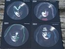 ALL 4 KISS PICTURE DISCS, SIMMONS,STANLEY,CRISS & FREHLEY. ALL STILL SEALED