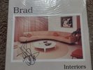 BRAD Interiors Autographed + Photo, Smith Signed derby liner. Pearl Jam Satchel
