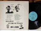 Rare Surf LP - Jan & Dean - Studio Out-Takes - AJW Records # 1001