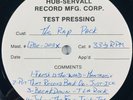 THE RAP PACK Test Pressing 1987 FRESH RECORDS Electro LP Superb EX/NM