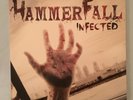 HAMMERFALL - INFECTED + X 2 LPS + CLEAR VINYL - GATEFOLD - EXCELLENT
