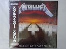 Metallica Master Of Puppets CBS/Sony 28AP 3169 Japan shrink VINYL LP OBI