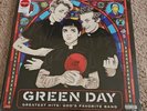 GREEN DAY: GOD'S FAVORITE BAND: GREATEST HITS: TARGET DOUBLE BLUE VINYL LP: