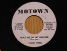 Tammi Terrell soul 45 Hold Me Oh My Darling bw I Cant Believe You Love Me