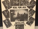 METALLICA Kill Em All Music For Nations Original 1983 Lyric Sleeve ONLY NO VINYL