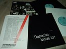 DEPECHE MODE : 101 2LP SET 1989 MUTE 192650 GERMANY +PROMOSHEETS +BOOKLET +OIS