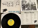 Minor Threat- Out Of Step Vinyl Record VG+ With Lyric Insert Early Pressing Rare