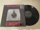 Crust Sacred Heart of Crust 1990 Trance Rec 1st Press EP w/lyric sheet