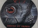 Cause Of Death Obituary UK picture disc LP vinyl album record