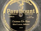 Blind Lemon Jefferson Paramount 12692 ‘Christmas Eve Blues’ V+ Blues 78 rpm