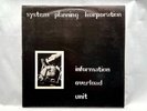 System Planning Korporation SPK – Information Overload Unit. UK 1981 Industrial