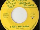 The Mandells / I Miss You Baby / Think Back US Trans World Sound Records 222821F