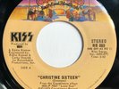 KISS 45 Christine Sixteen, Shock Me 1977 Glam Glitter Rock & Roll 7
