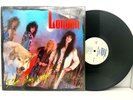 London Dont Cry Wolf Record w/ Lyric Sheet 1986 Metalhead Vinyl Kim Fowley Glam