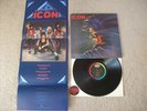 ICON - S/T DEBUT VINYL LP (1984) + POSTER CAPITOL (ST 12336 USA)