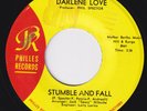 DARLENE LOVE Stumble And Fall  mispress withdrawn 45 Phil Spector HEAR