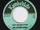 ESTIMATIONS Can't Do This To Me RARE M- northern soul 45 crossover modern HEAR