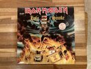 Iron Maiden - Holy Smoke 12” Vinyl With Signed Back Sleeve And Signed Poster