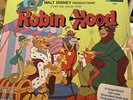 Walt Disney Robin Hood Roger Miller Disneyland Records 33 RPM 1973 LP Vinyl 3810