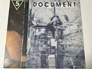 R.E.M. LP Document Vinyl (IRS USA ) REM Original 1987 w/ Inner Sleeve VG+/VG