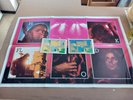 Poster album LP Pink Floyd The Dark Side of the Moon - SHVL 804 plus 2 carte