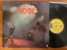 AC/DC lp Let There Be Rock. Atco 1977 EX