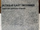 Rare Folk LP - Richard Dobson - In Texas Last December - Buttermilk - NEW SEALED
