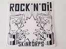 Skinkorps Rock N Oi. 7 Inch Vinyl  1989 1st Press