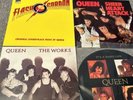 4 X Queen Records Vinyl Flash Gordon Etc