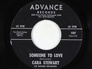 Jazz Popcorn Song Poem 45 - Cara Stewart - Someone To Love - Advance VG+ unknown