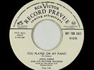 R&B Jump Blues 45 - John Greer - You Played On My Piano - RCA Victor