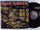 IRON MAIDEN Piece Of Mind CAPITOL LP VG+ c